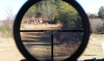 Different types of scope reticles